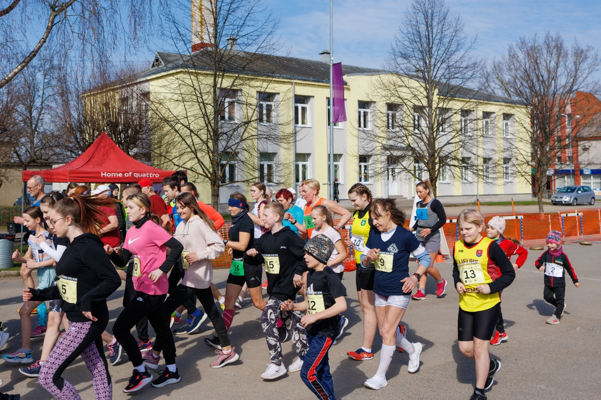 Skriešanas un soļošanas sacensības “Cīruļputenis-2023”