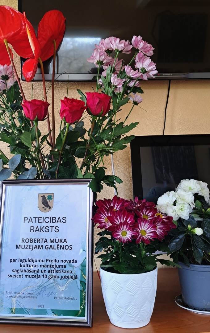 Roberta Mūka muzeja Galēnos 10 
