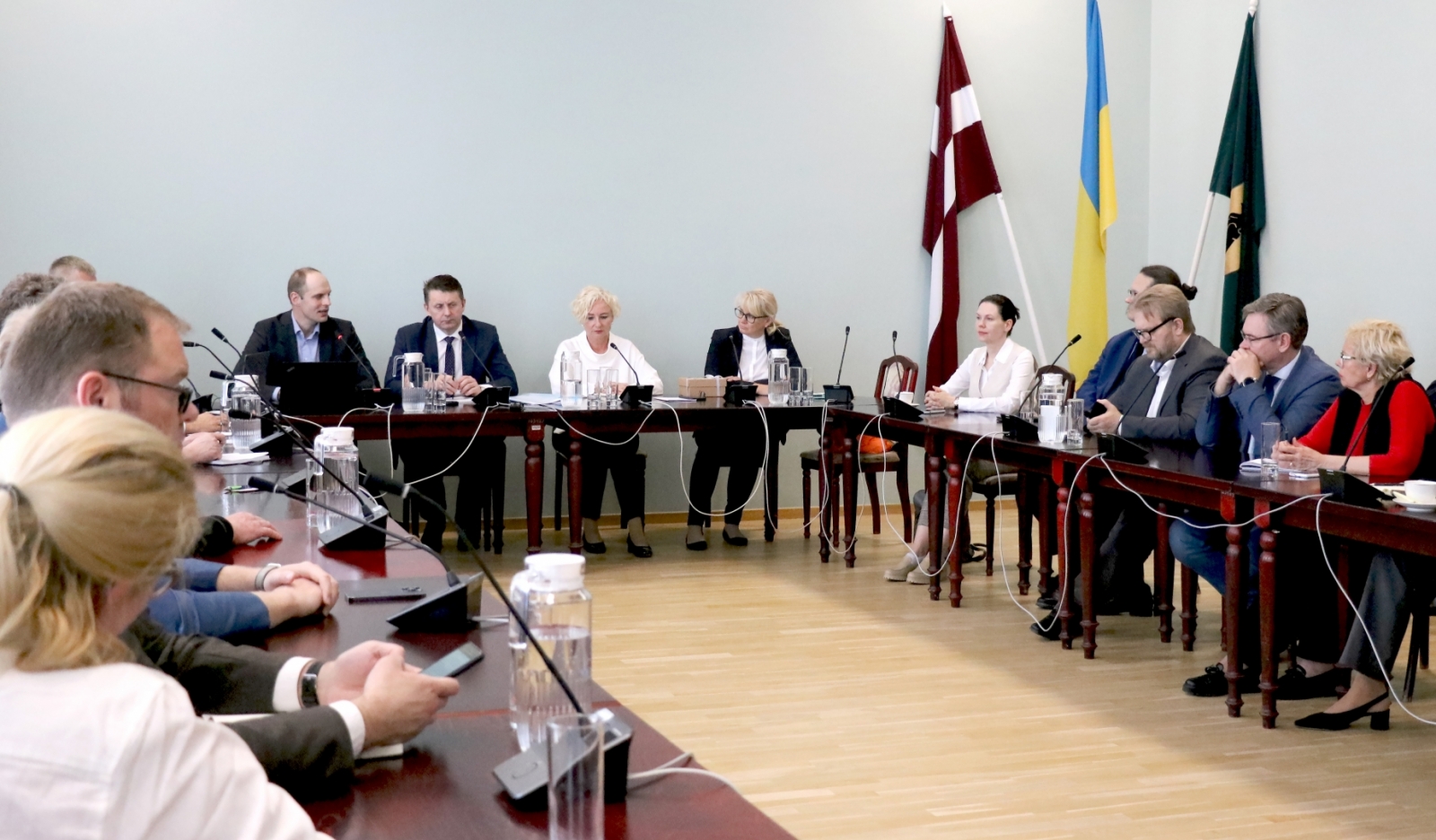 25. aprīlī Preiļos izbraukuma sēdē tikās Latvijas Republikas Saeimas Valsts pārvaldes un pašvaldības komisija