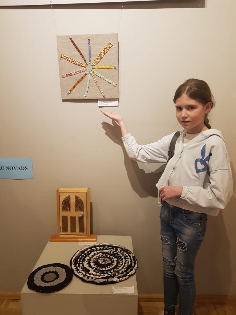Veiksmīga dalība bērnu un jauniešu mākslas darbu konkursa - izstādes 2. kārtā – LATGALES TOŅI UN PUSTOŅI Daugavpilī