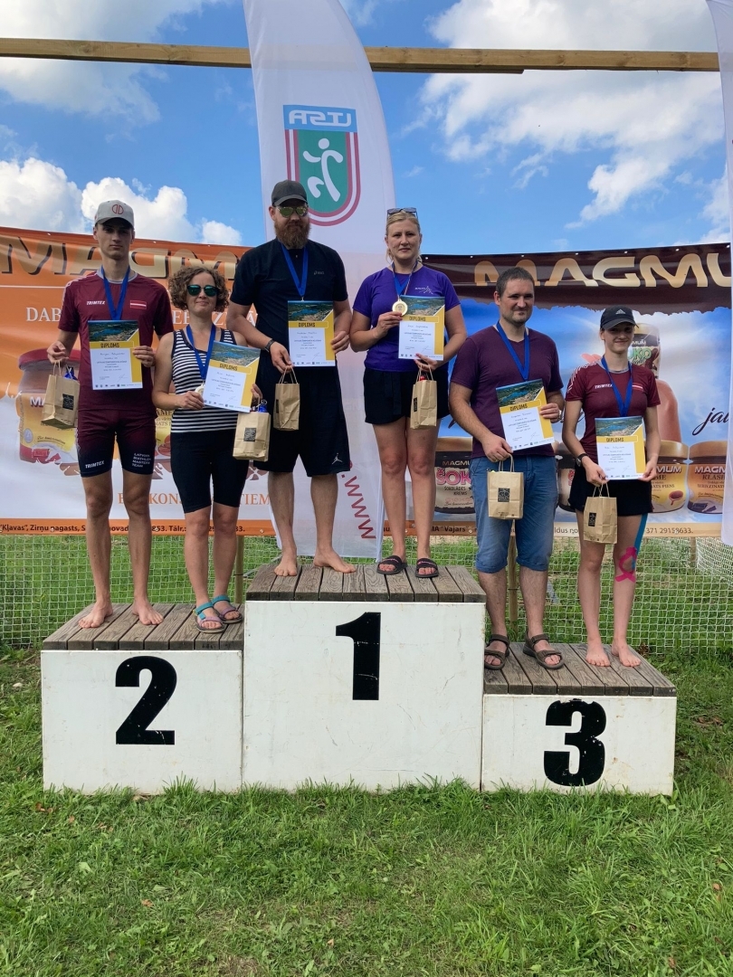 Preiļu novada nūjotāji kārtējo reizi gūst medaļas