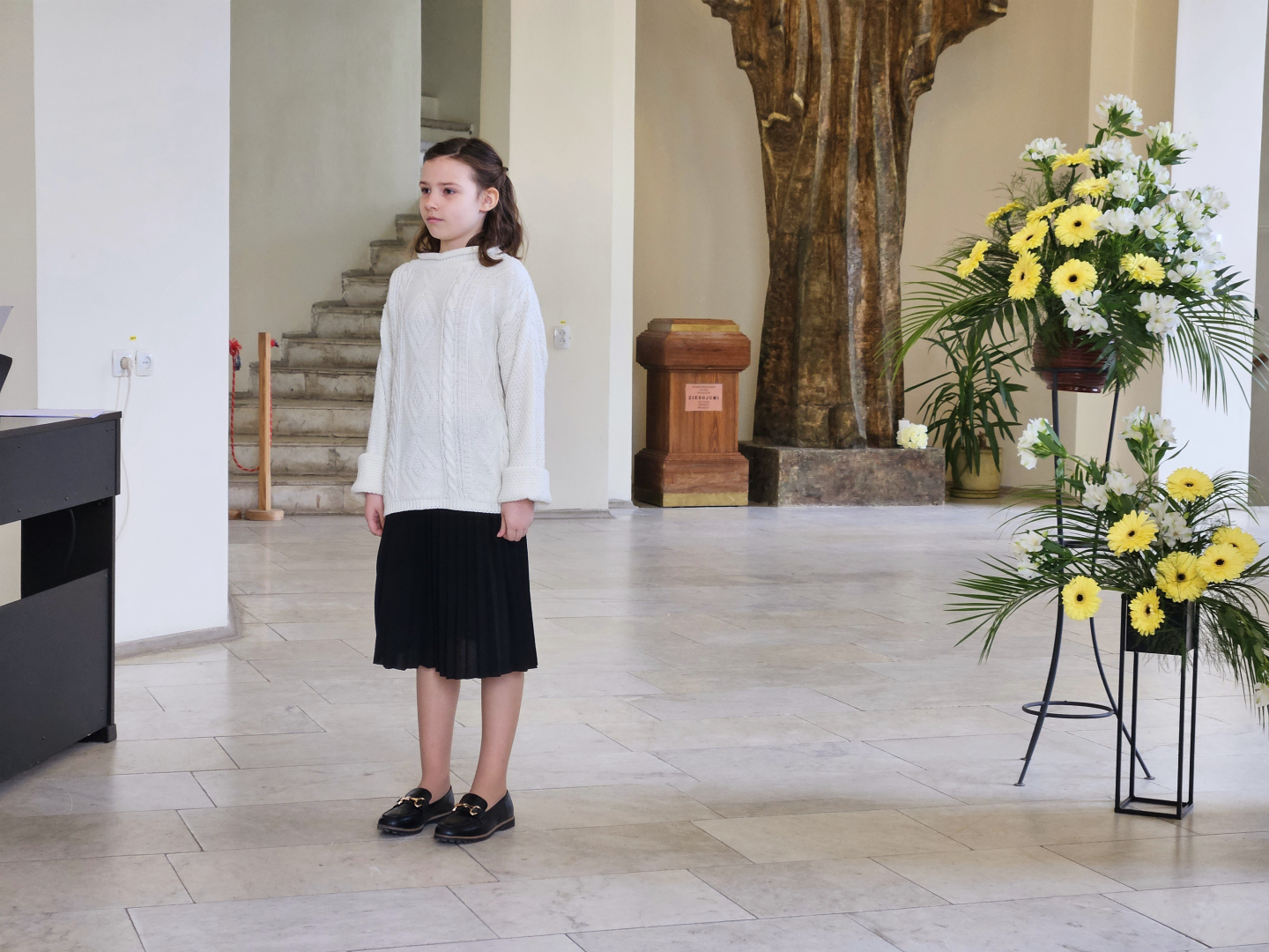  Aglonā aizvadīts XX Latvijas mūzikas skolu Jauno vokālistu konkurss "Dziedu Dievmātei"
