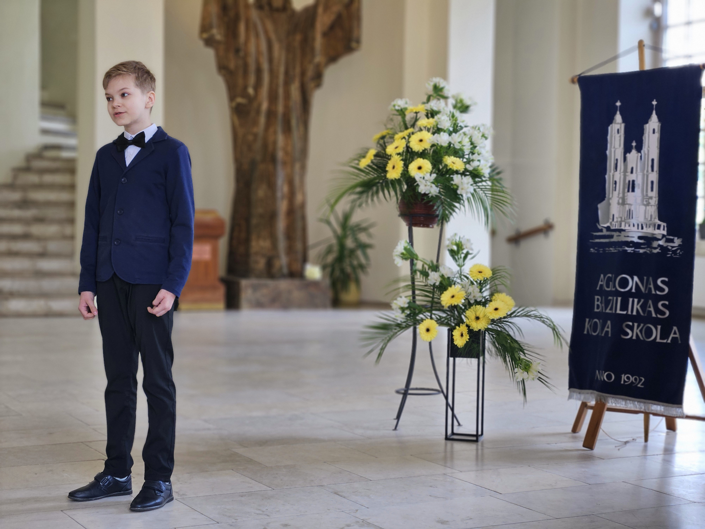  Aglonā aizvadīts XX Latvijas mūzikas skolu Jauno vokālistu konkurss "Dziedu Dievmātei"
