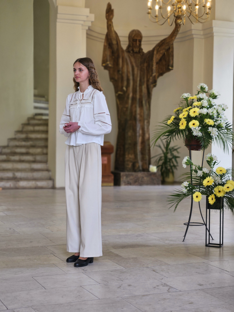  Aglonā aizvadīts XX Latvijas mūzikas skolu Jauno vokālistu konkurss "Dziedu Dievmātei"