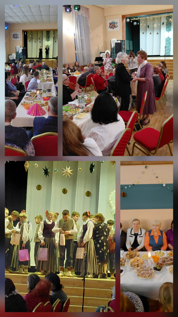 Biedrība “Vārkavas novada pensionāri” ar sirsnīgu labdarības pasākumu “Eņģeļu pieskāriens” ievadīja Adventes laiku