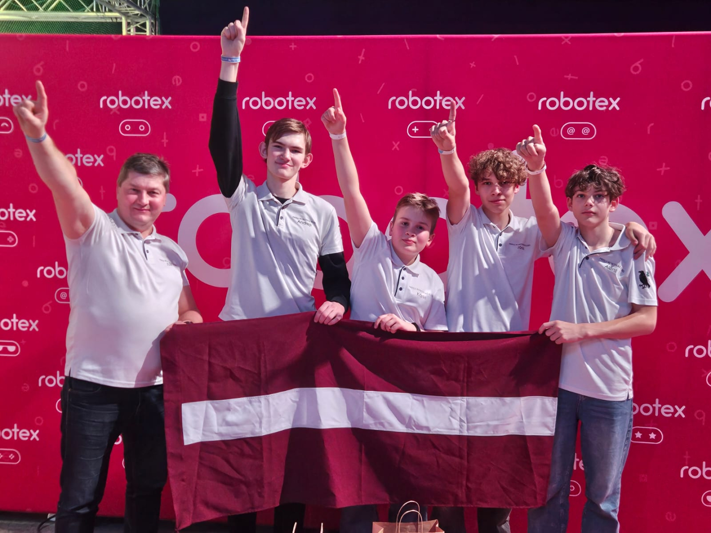 Ar vēsturiskiem panākumiem PRK komanda piedalās “Robotex 2025”