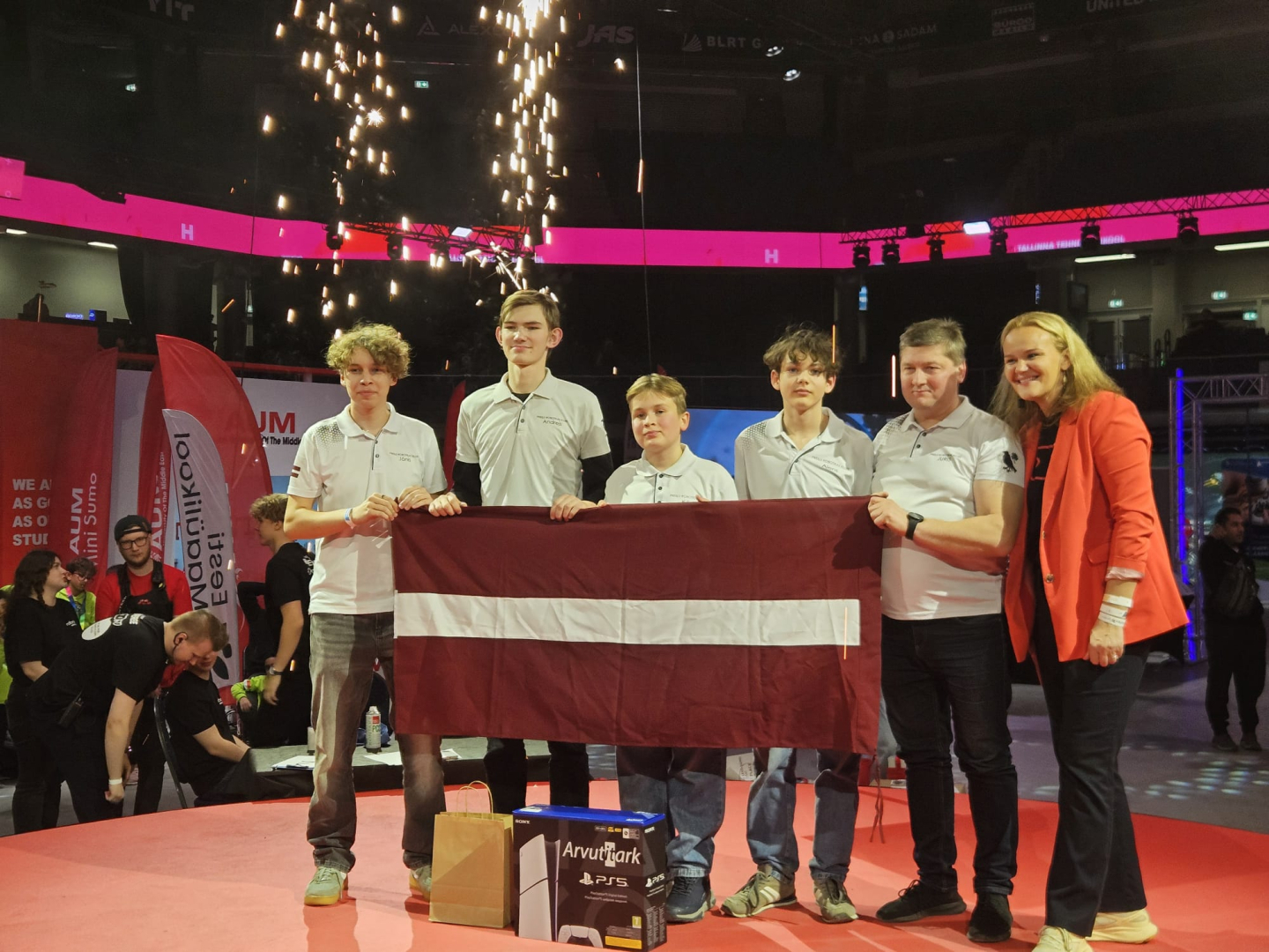 Ar vēsturiskiem panākumiem PRK komanda piedalās “Robotex 2025”