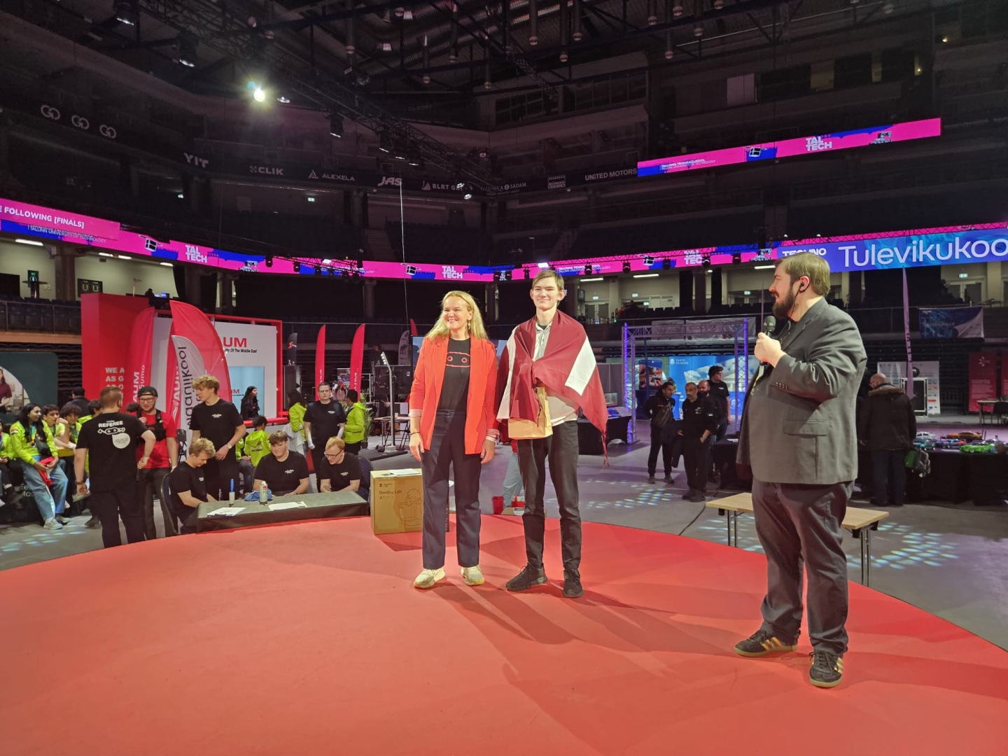 Ar vēsturiskiem panākumiem PRK komanda piedalās “Robotex 2025”