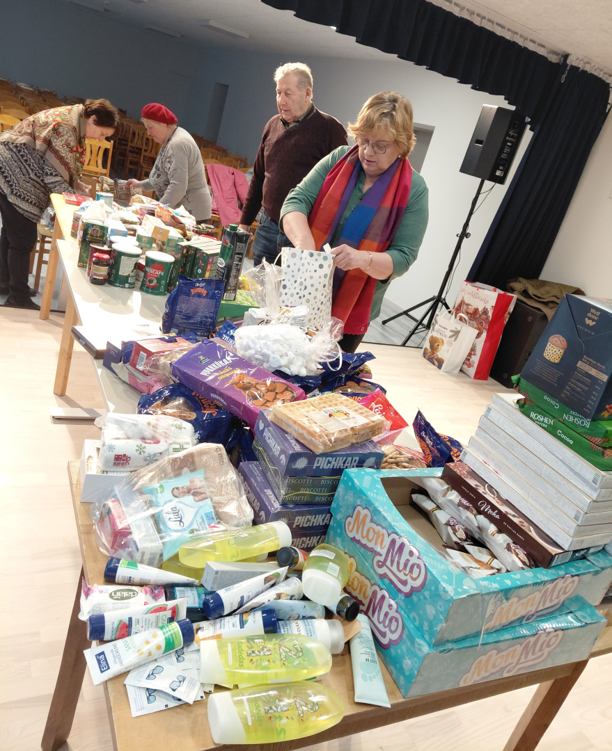 Labdarības akcija Saunas pagastā – svētku prieks vientuļajiem senioriem un bērniem ar invaliditāti