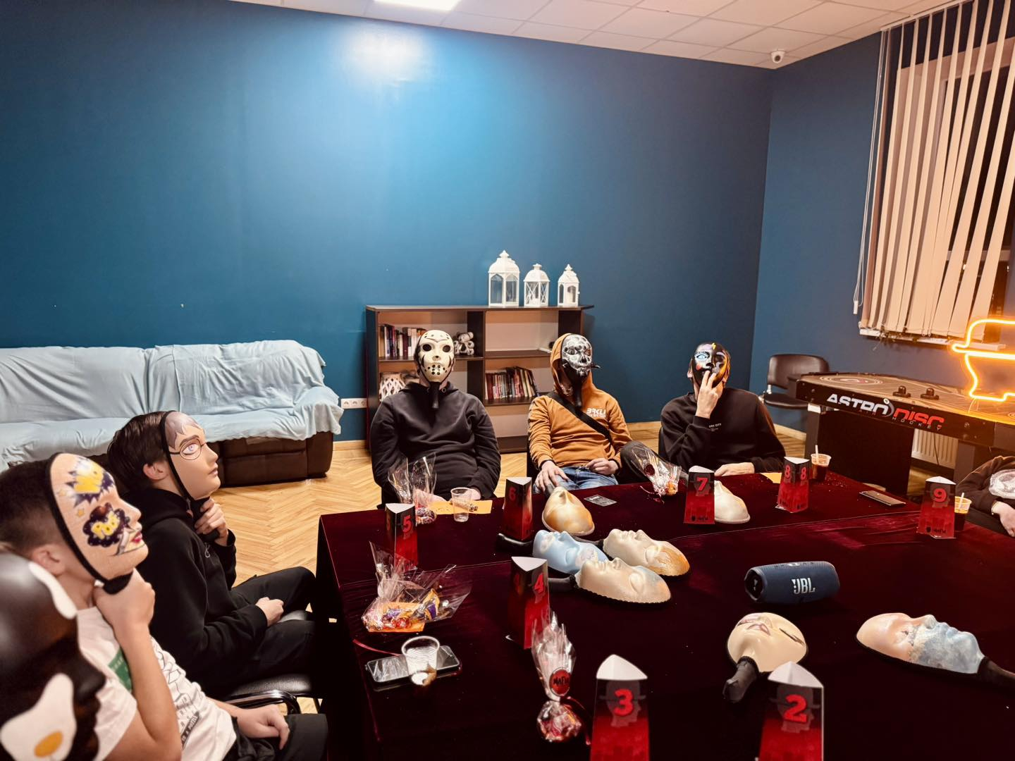 Intelektuālās spēles “Mafija” vakars Riebiņu MJIC “Pakāpieni”