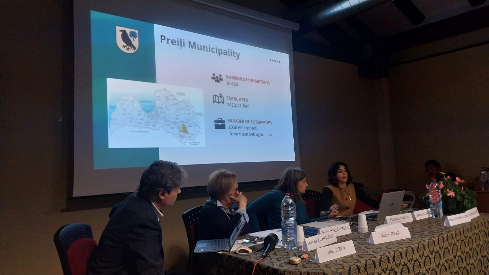 Preiļu novada pašvaldība piedalās BRIDGES projekta pirmajā starptautiskajā pasākumā Itālijā