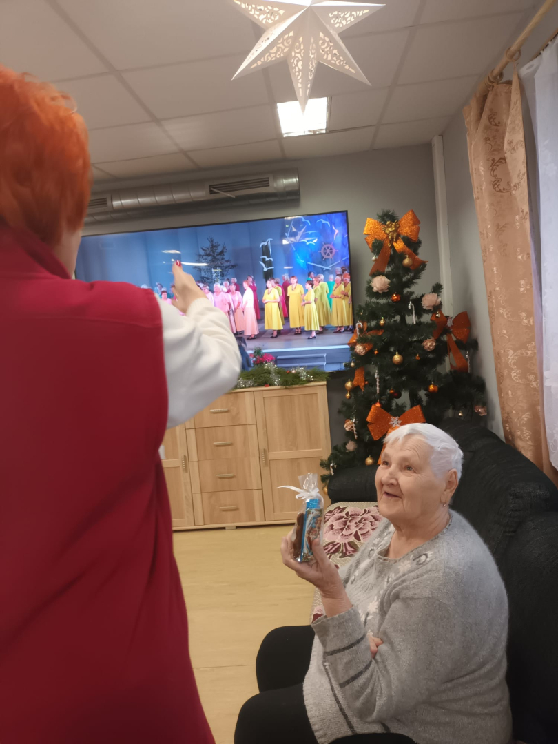 Ziemassvētku rūķītis apciemo SAC “Aglona”