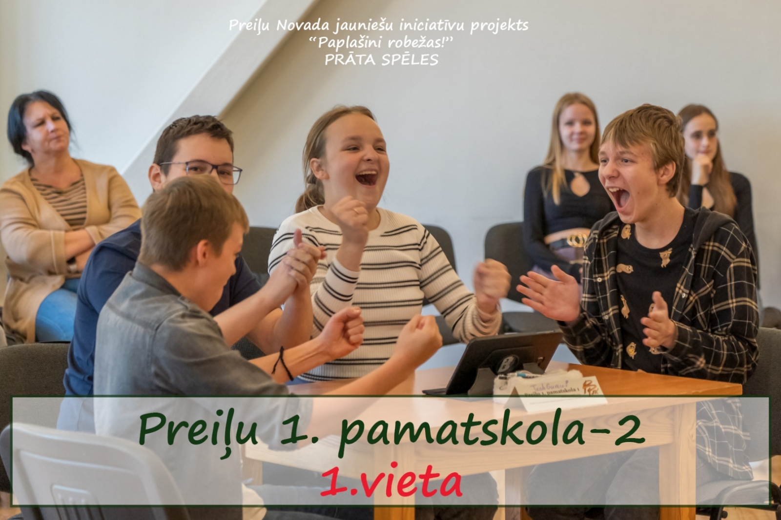 Īstenots jauniešu iniciatīvas projekts “Prāta spēles”