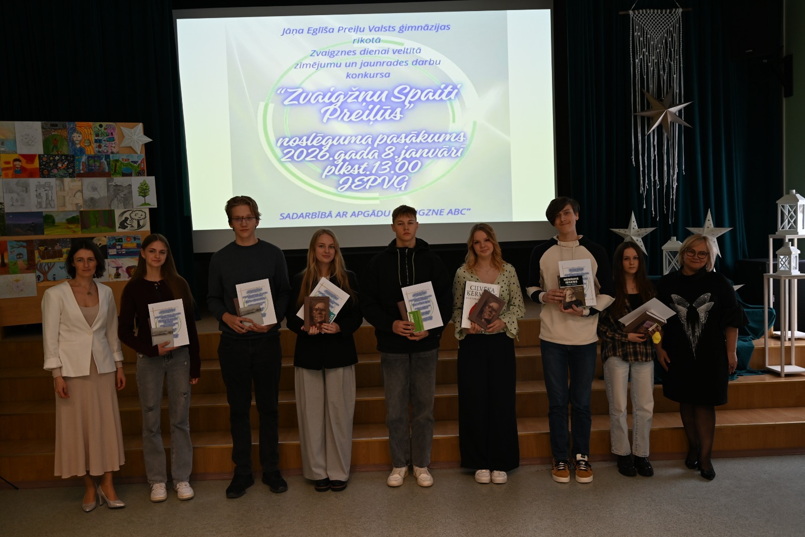 “Zvaigžņu Spaiti 2026” Jāņa Eglīša Preiļu Valsts ģimnāzijā