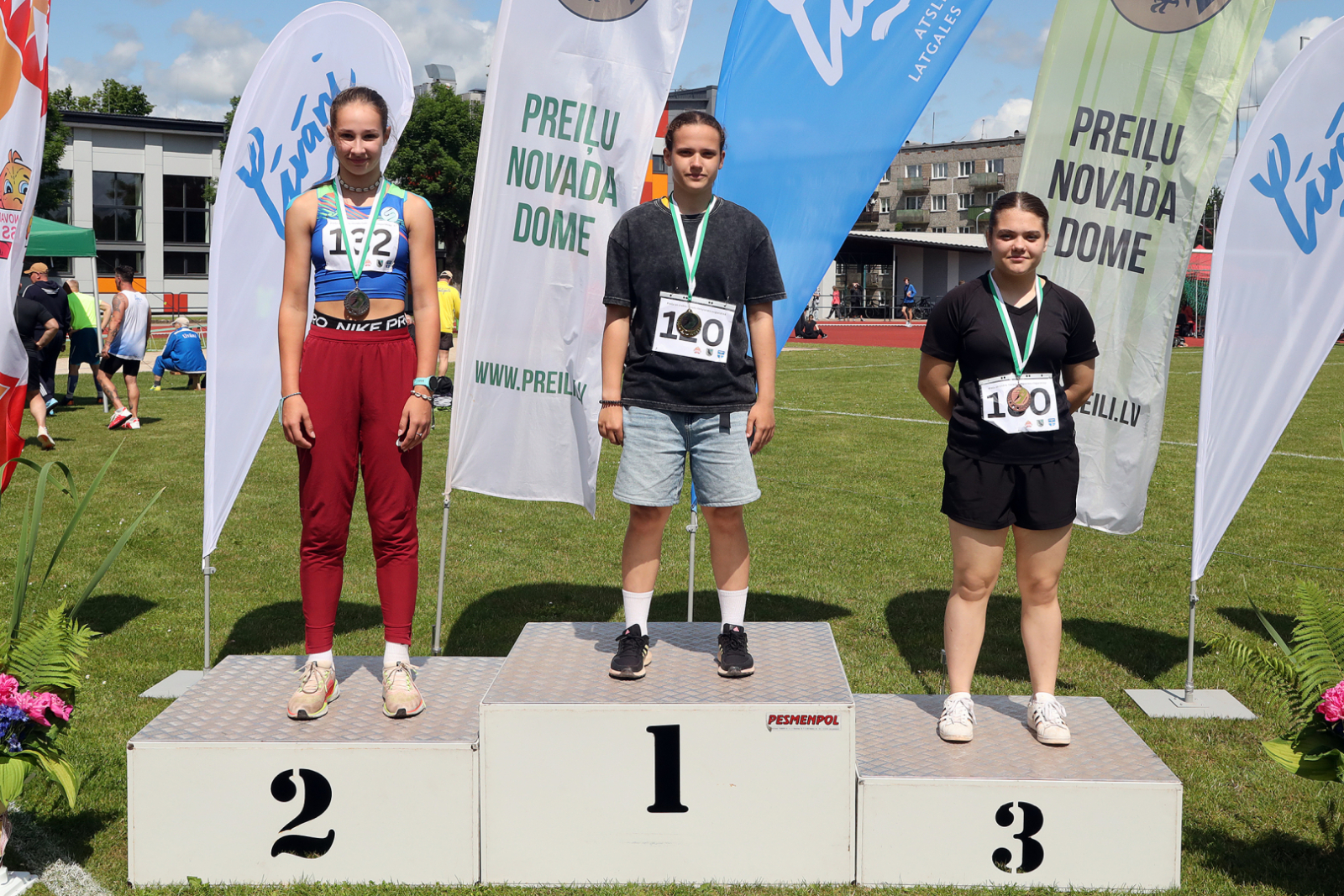 Preiļu stadionā sportiski svinam 2025. gada Jāņus 
