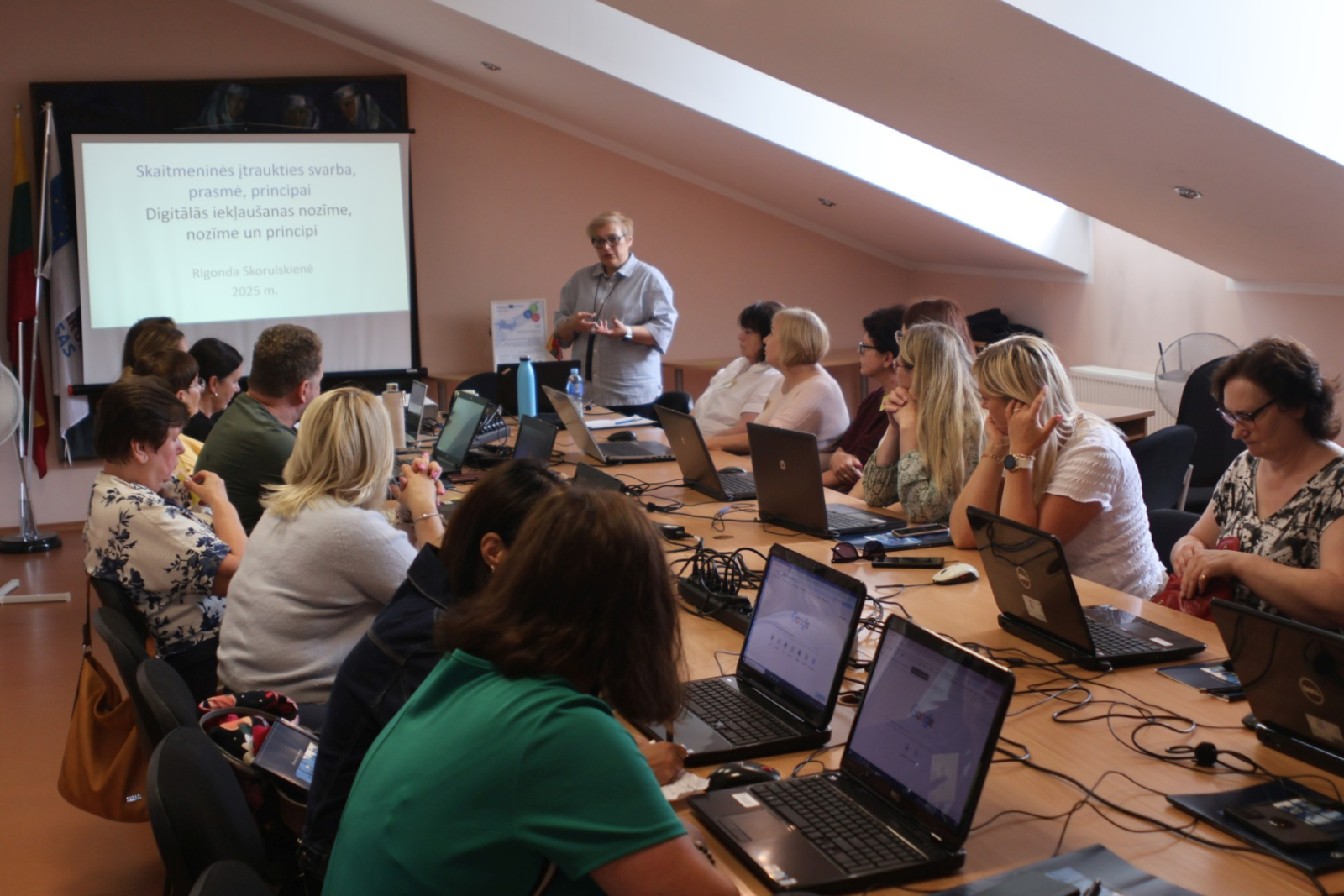 Bibliotekāru dalība INTERREG VI-A Latvija-Lietuva projekta LL-00201 DigiAll mācībās Lietuvā