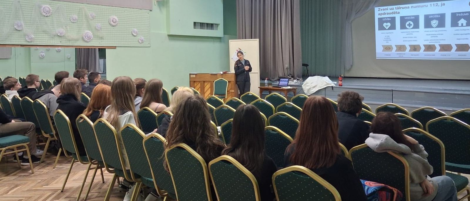VUGD izglīto Preiļu novada skolēnus par drošību pirms vasaras brīvlaika