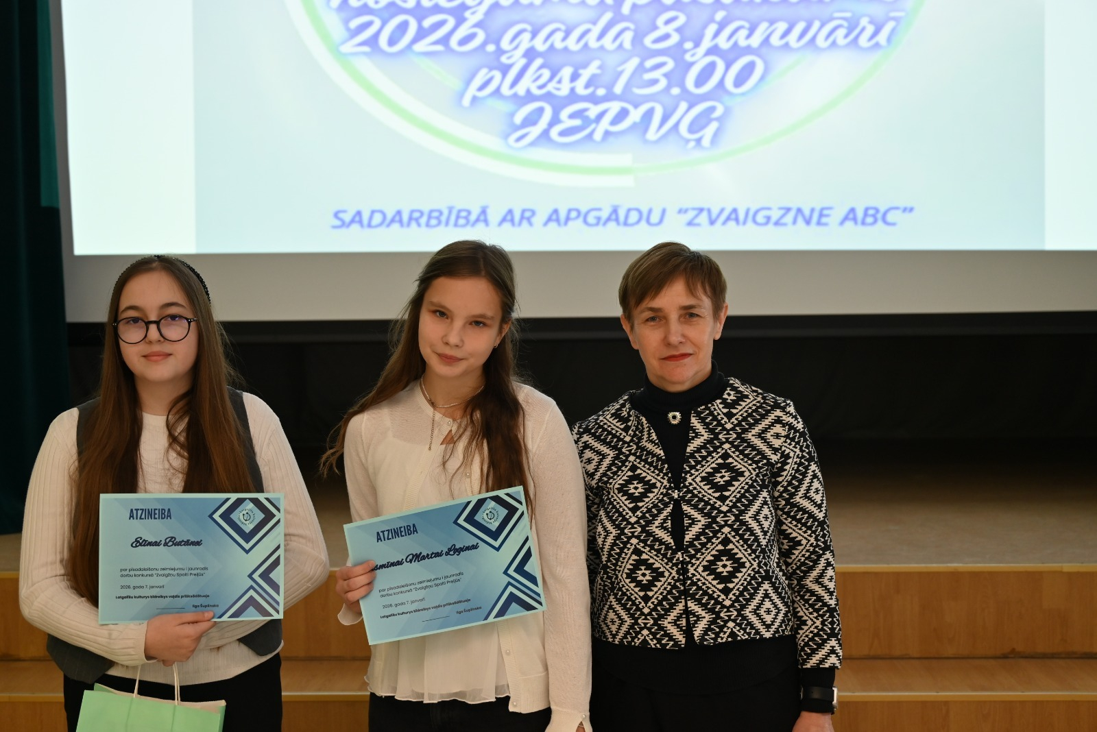 “Zvaigžņu Spaiti 2026” Jāņa Eglīša Preiļu Valsts ģimnāzijā