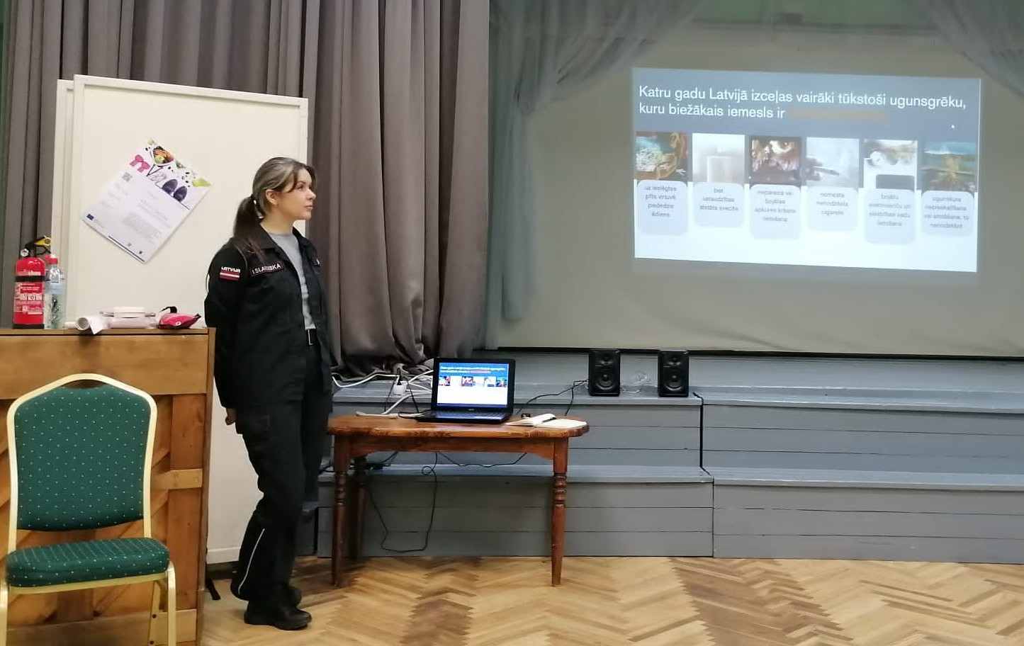 VUGD izglīto Preiļu novada skolēnus par drošību pirms vasaras brīvlaika