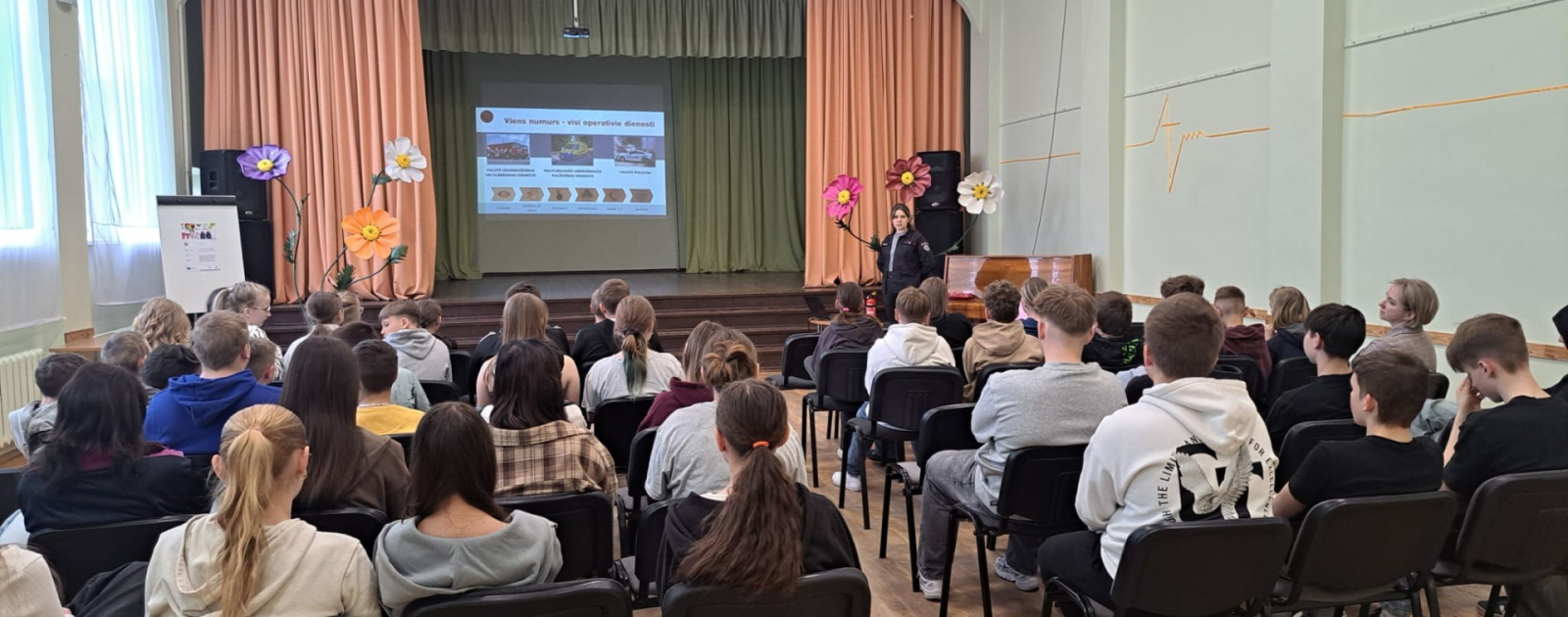 VUGD izglīto Preiļu novada skolēnus par drošību pirms vasaras brīvlaika
