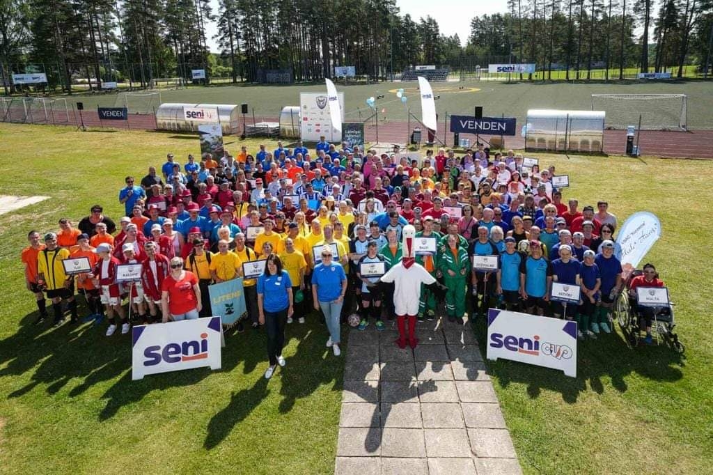 SAC “Aglona” piedalījās mini futbolā turnīrā "Seni Cup 2023" cilvēkiem ar īpašām vajadzībām