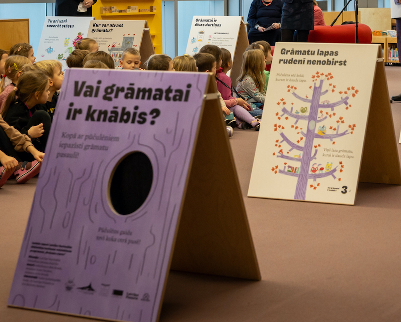 Izstāde bērniem “Vai grāmatai ir knābis?” ceļo uz Preiļiem