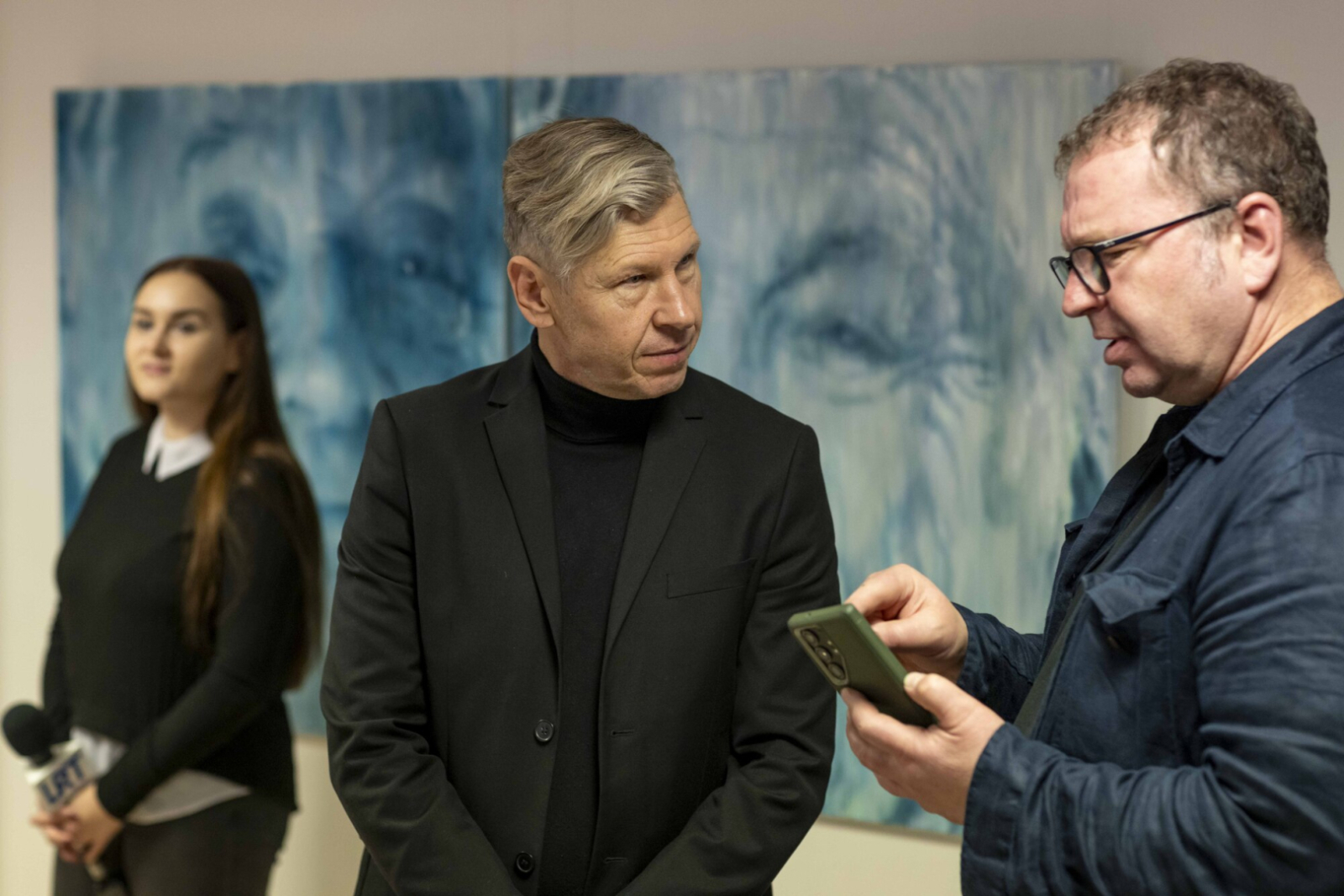 Roberta Mūka muzejā Galēnos atklāta Rituma Ivanova personālizstāde “Tikšanās”