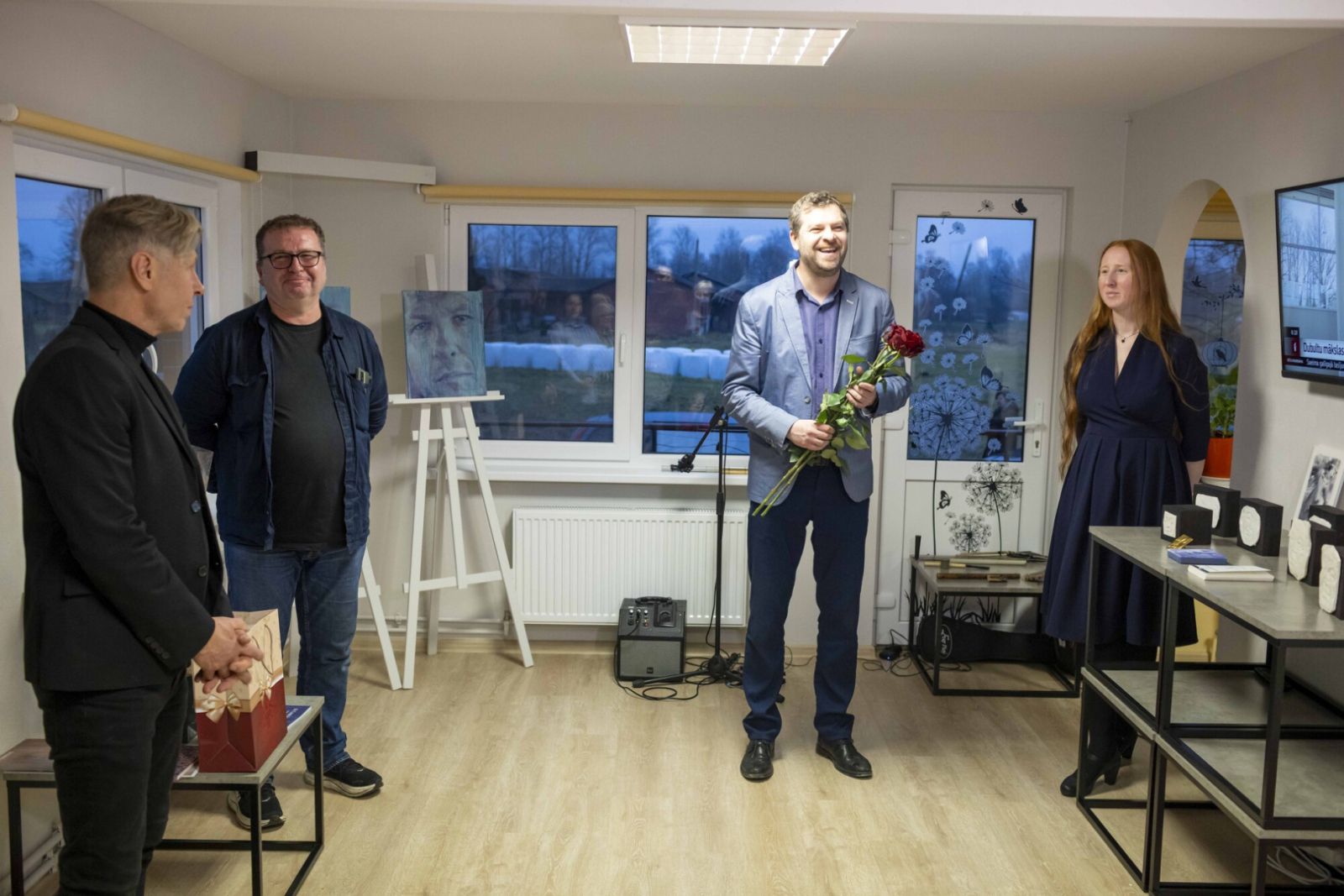 Roberta Mūka muzejā Galēnos atklāta Rituma Ivanova personālizstāde “Tikšanās”