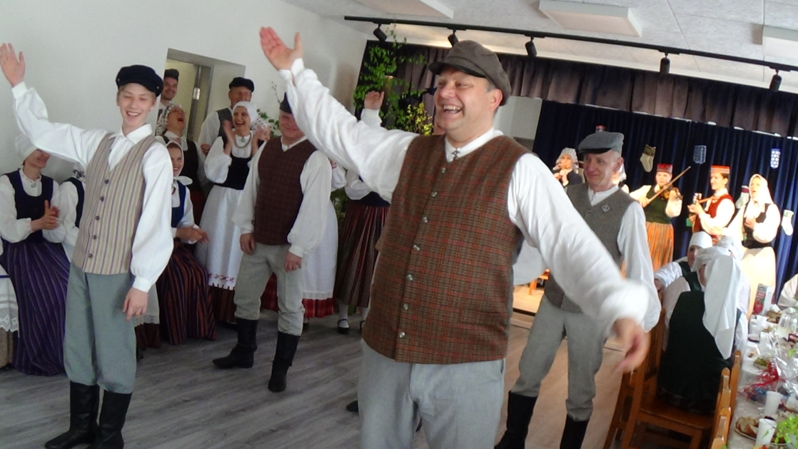 Saunas Tautas namā aizvadīts pasākums "Pavasara daudzynuošona"