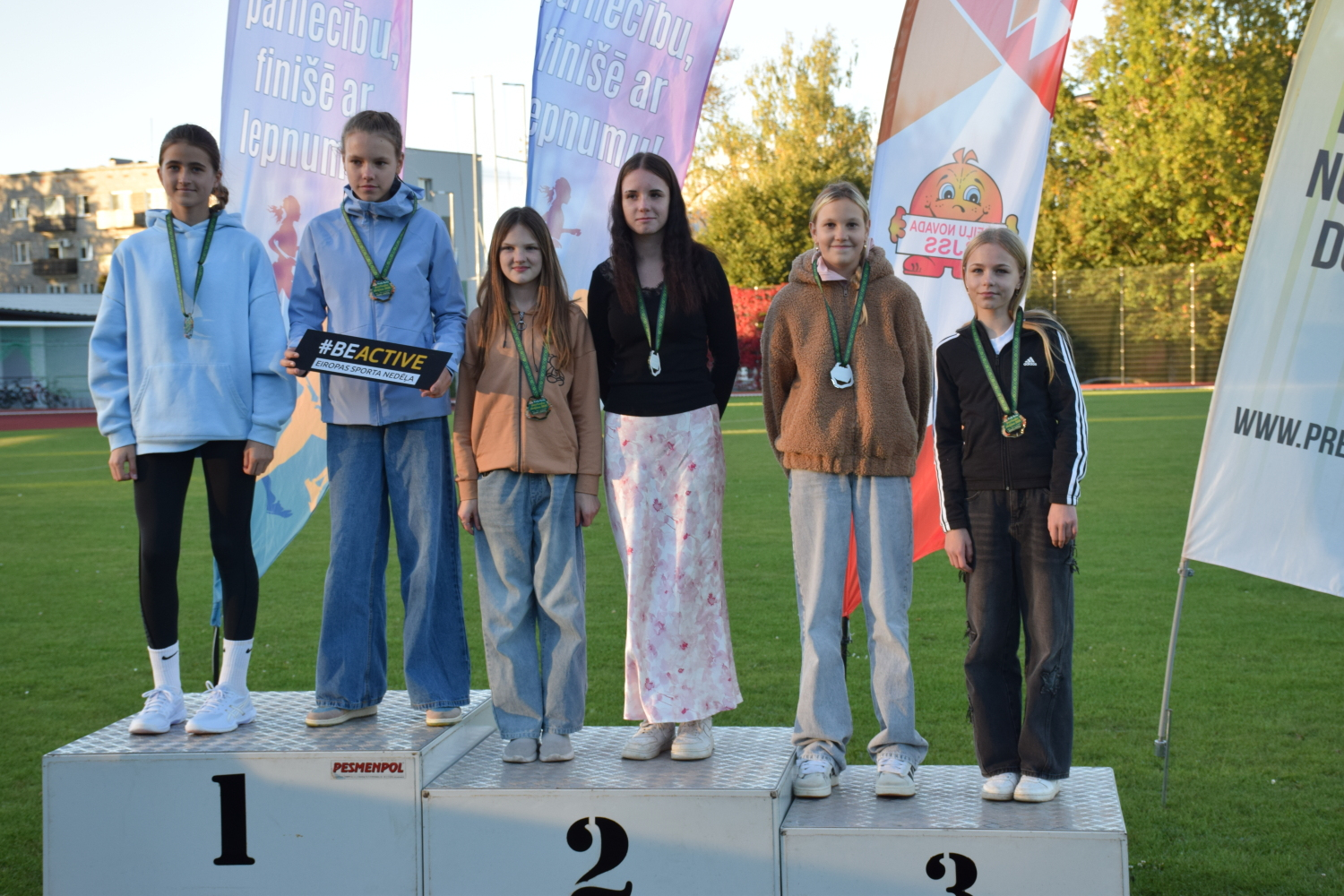 Eiropas sporta nedēļā suminām uzticību sportam