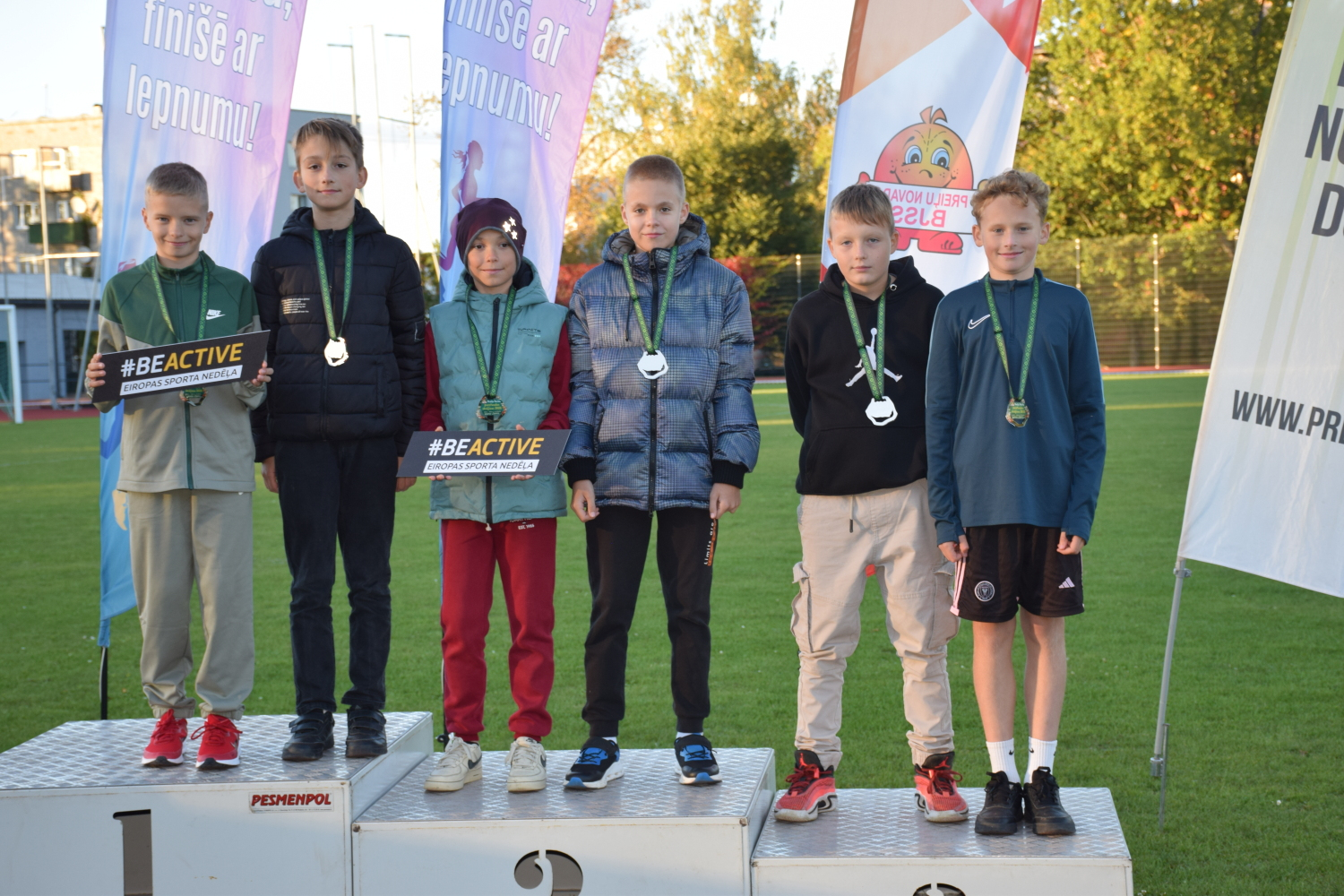Eiropas sporta nedēļā suminām uzticību sportam