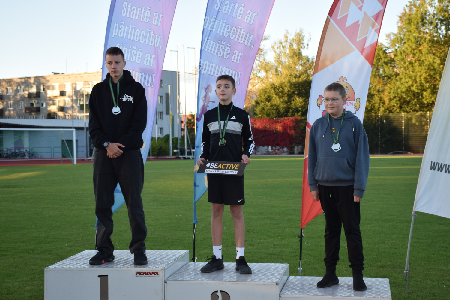 Eiropas sporta nedēļā suminām uzticību sportam
