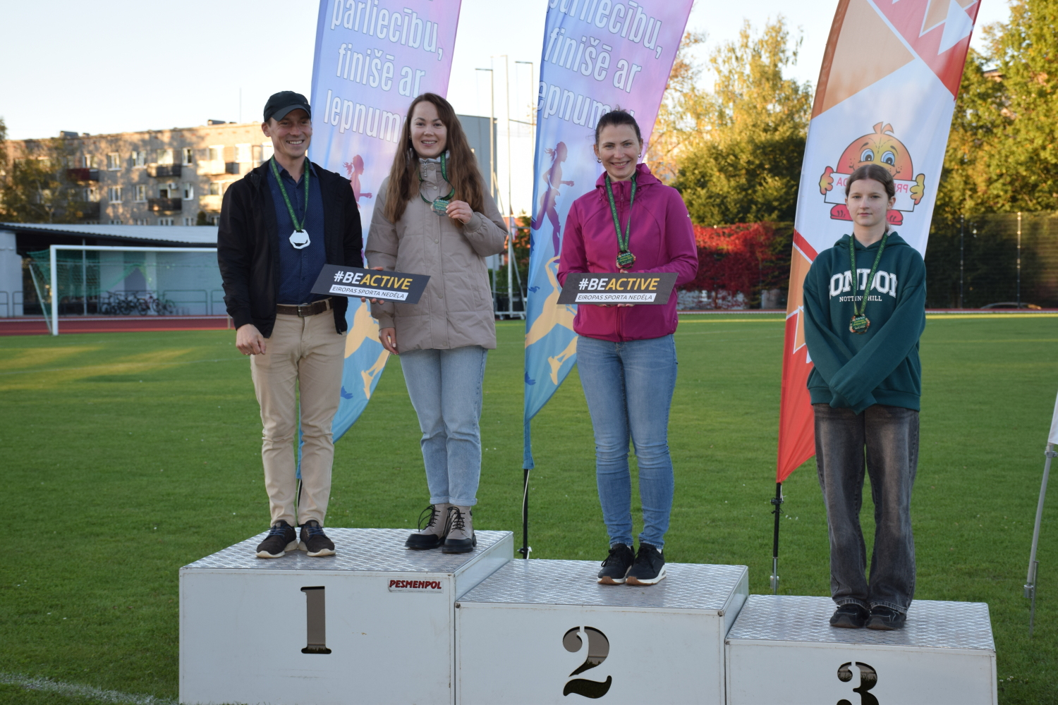 Eiropas sporta nedēļā suminām uzticību sportam
