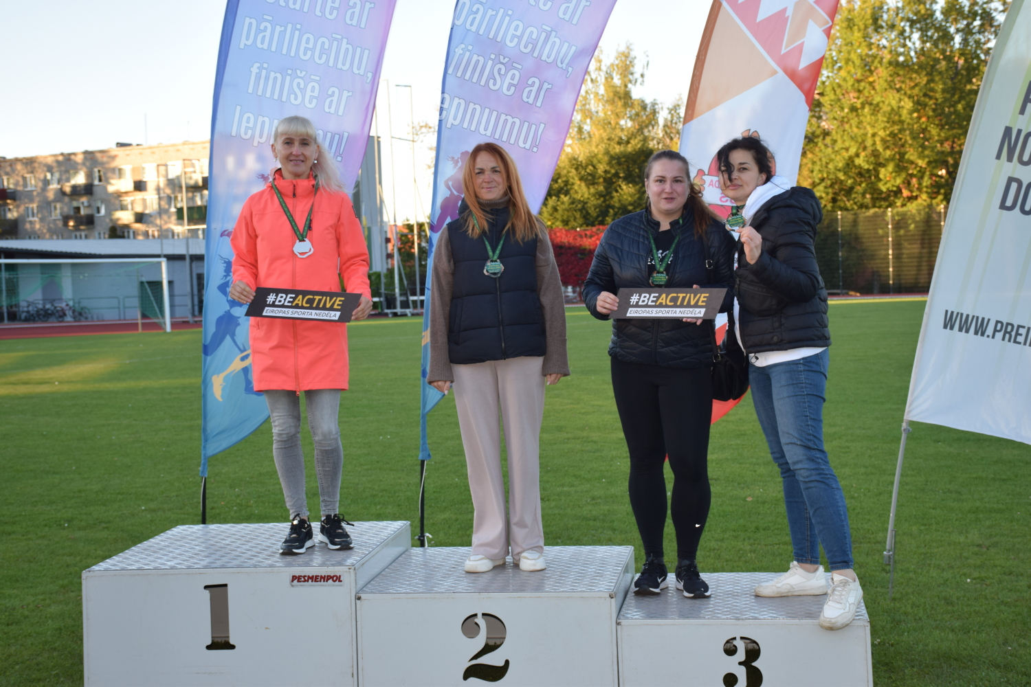 Eiropas sporta nedēļā suminām uzticību sportam