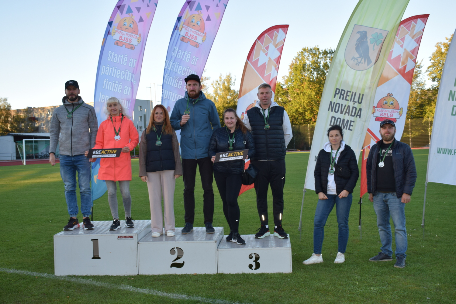 Eiropas sporta nedēļā suminām uzticību sportam