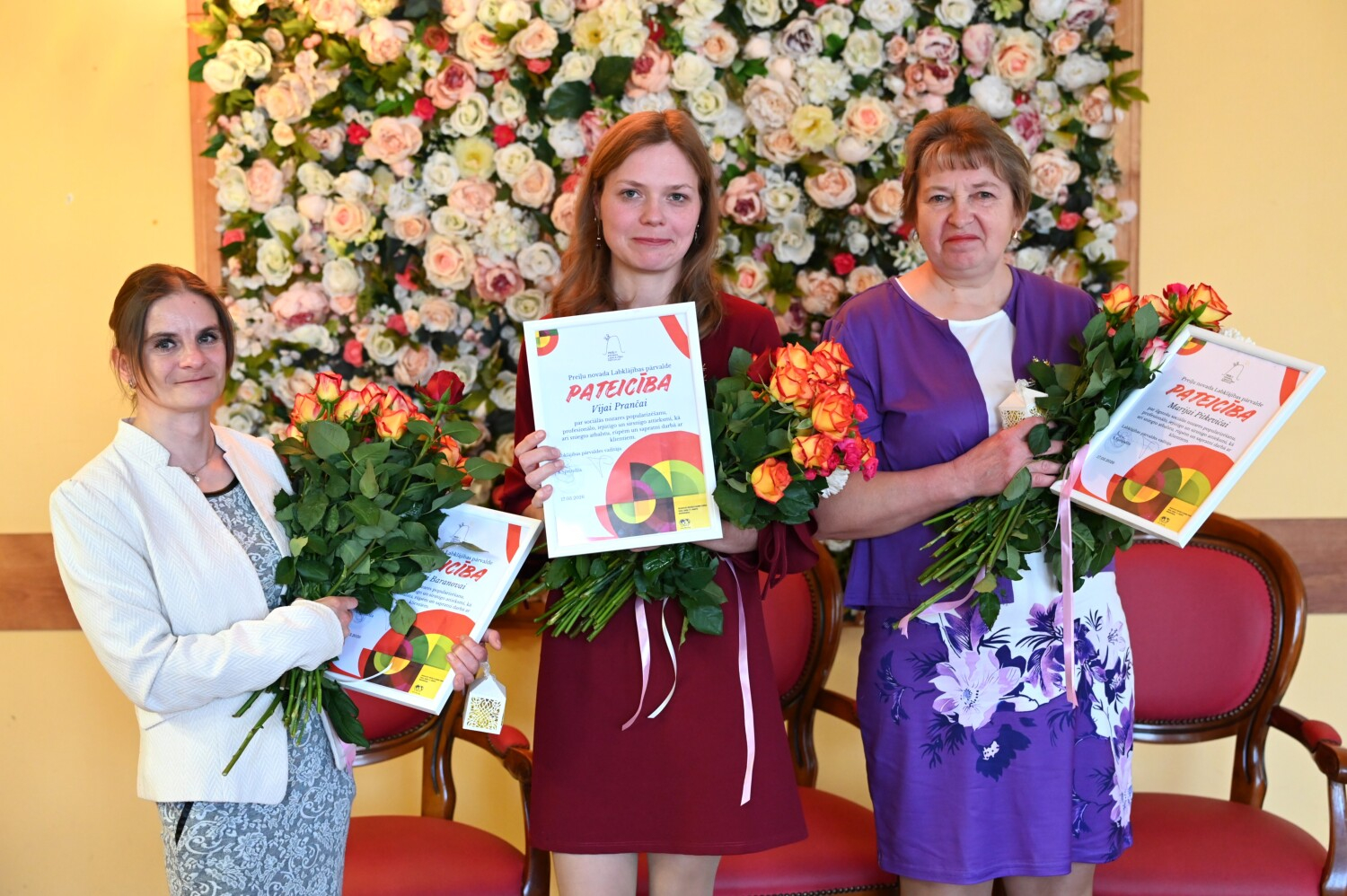 Pasaules sociālā darba dienā tika sumināti Labklājības pārvaldes darbinieki