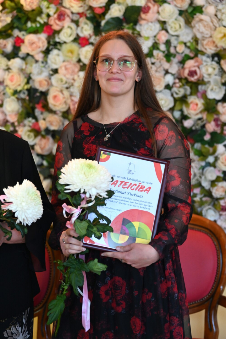 Pasaules sociālā darba dienā tika sumināti Labklājības pārvaldes darbinieki