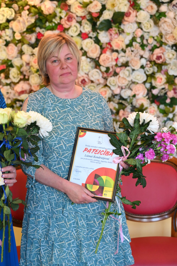 Pasaules sociālā darba dienā tika sumināti Labklājības pārvaldes darbinieki