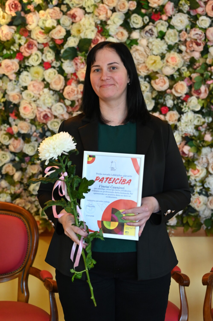 Pasaules sociālā darba dienā tika sumināti Labklājības pārvaldes darbinieki