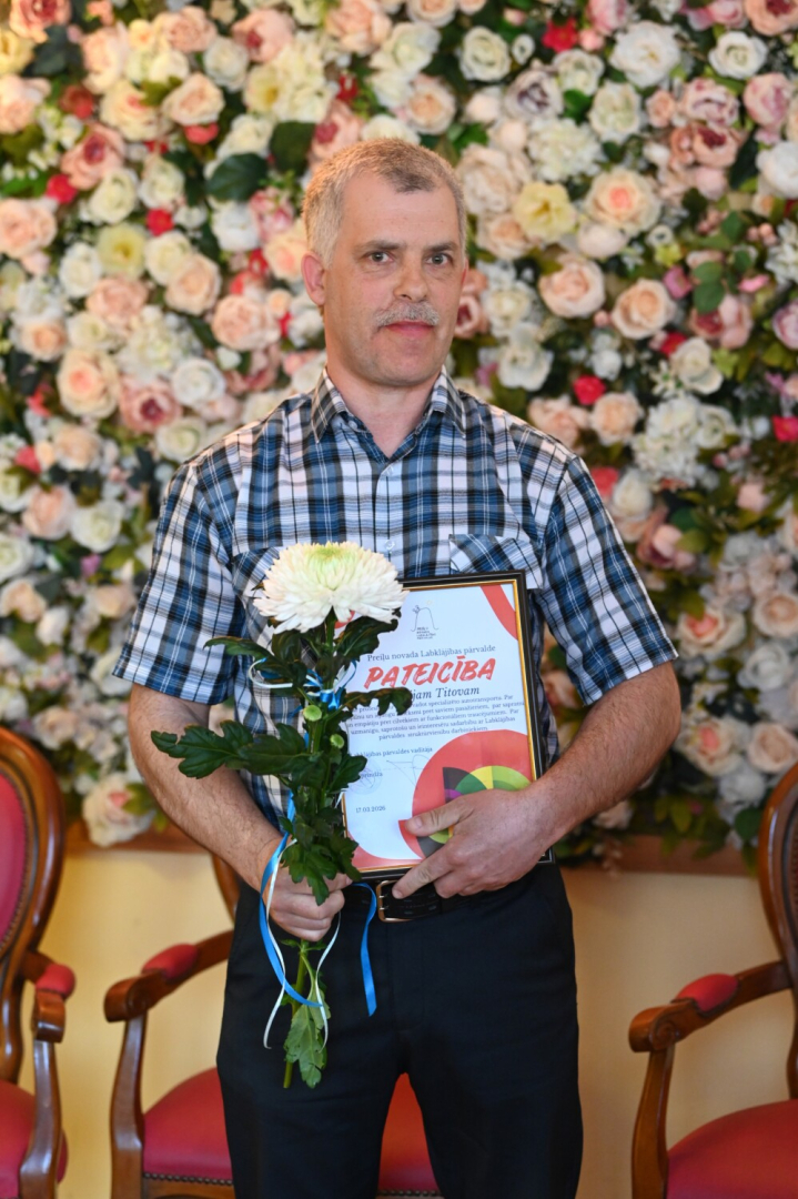 Pasaules sociālā darba dienā tika sumināti Labklājības pārvaldes darbinieki