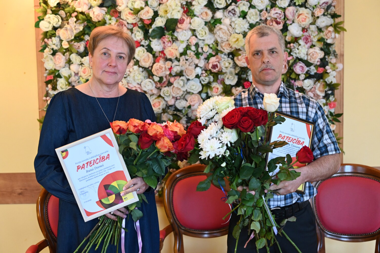 Pasaules sociālā darba dienā tika sumināti Labklājības pārvaldes darbinieki