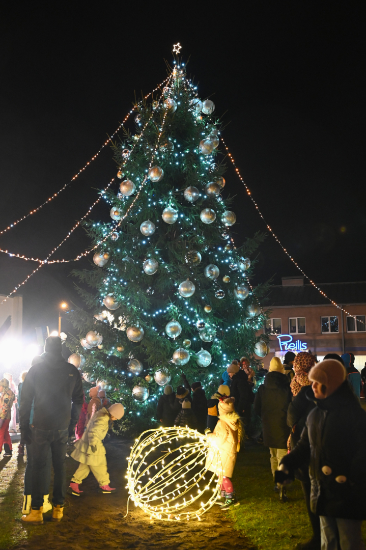 Preiļos ienāk Ziemassvētki