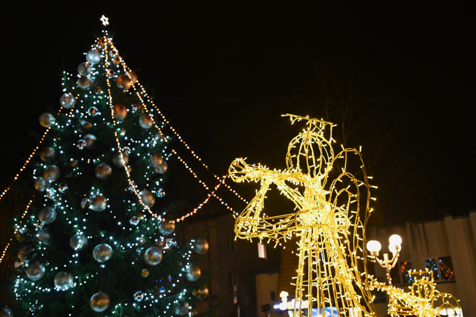 Preiļos ienāk Ziemassvētki