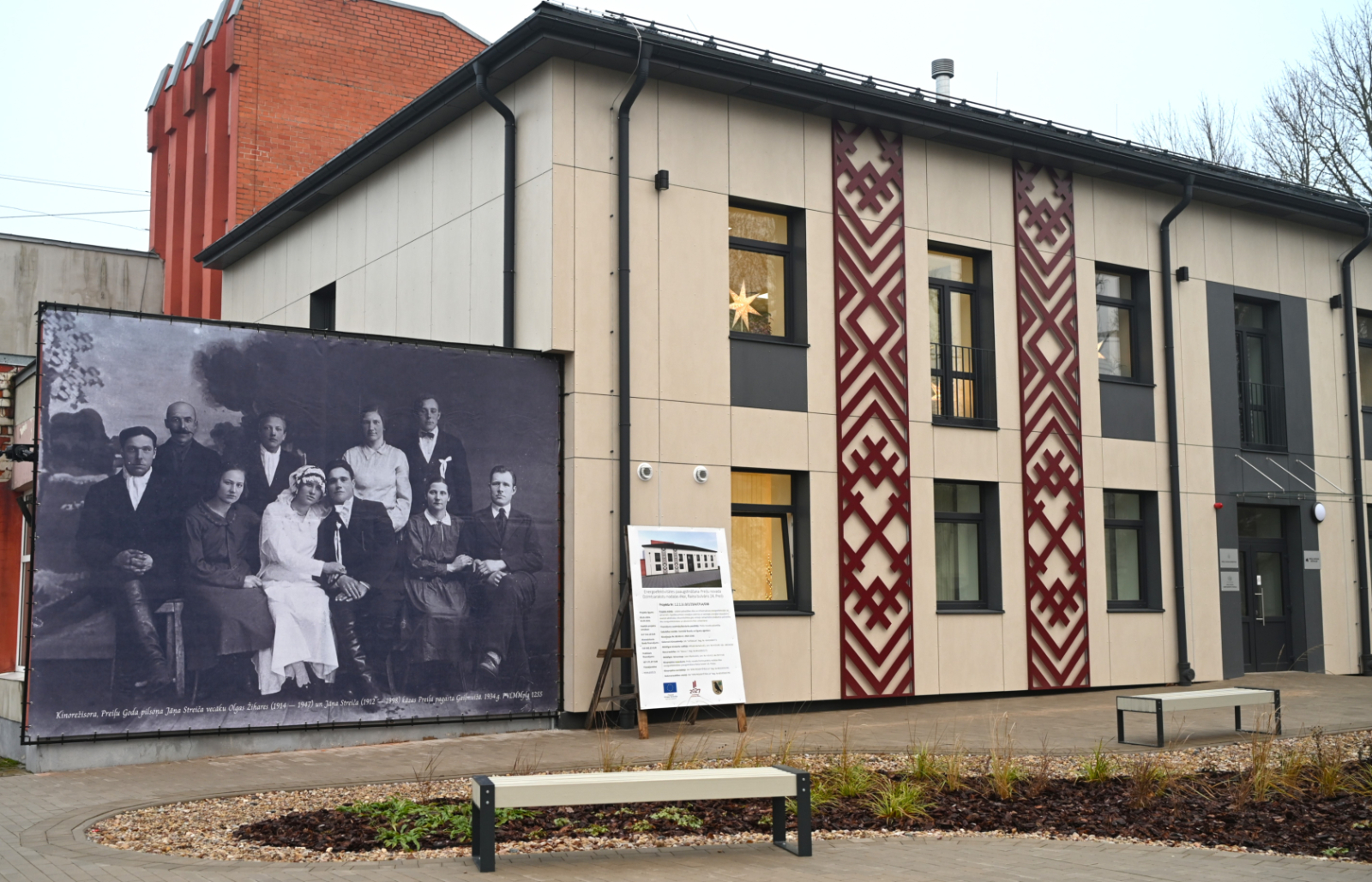 Preiļos atjaunotā administratīvā ēka apvieno mūsdienu energoefektivitāti ar cieņu pret vēstures mantojumu