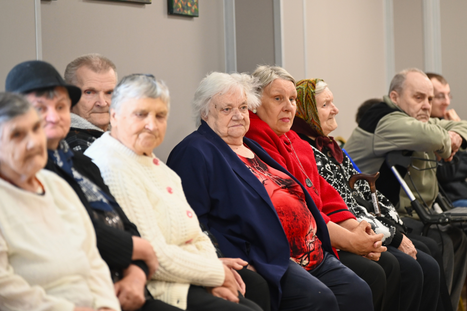 Sociālās aprūpes centrā “Vārkava” sirsnīgā gaisotnē tika atzīmēta Starptautiskā senioru diena