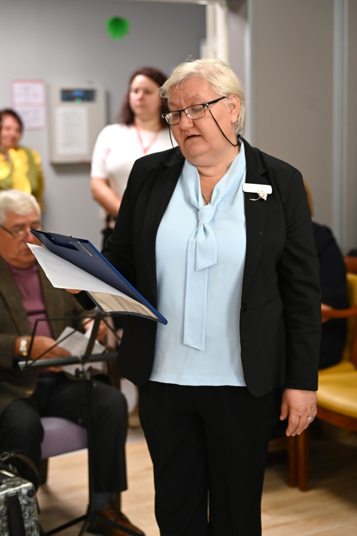 Sociālās aprūpes centrā “Vārkava” sirsnīgā gaisotnē tika atzīmēta Starptautiskā senioru diena