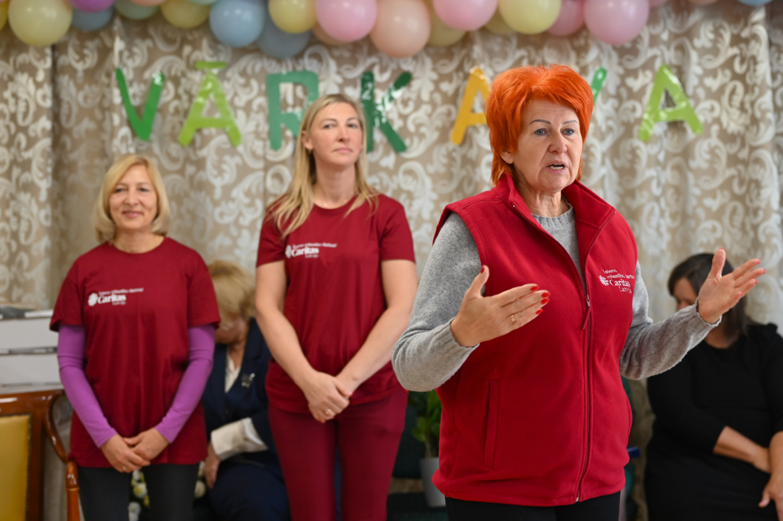 Sociālās aprūpes centrā “Vārkava” sirsnīgā gaisotnē tika atzīmēta Starptautiskā senioru diena