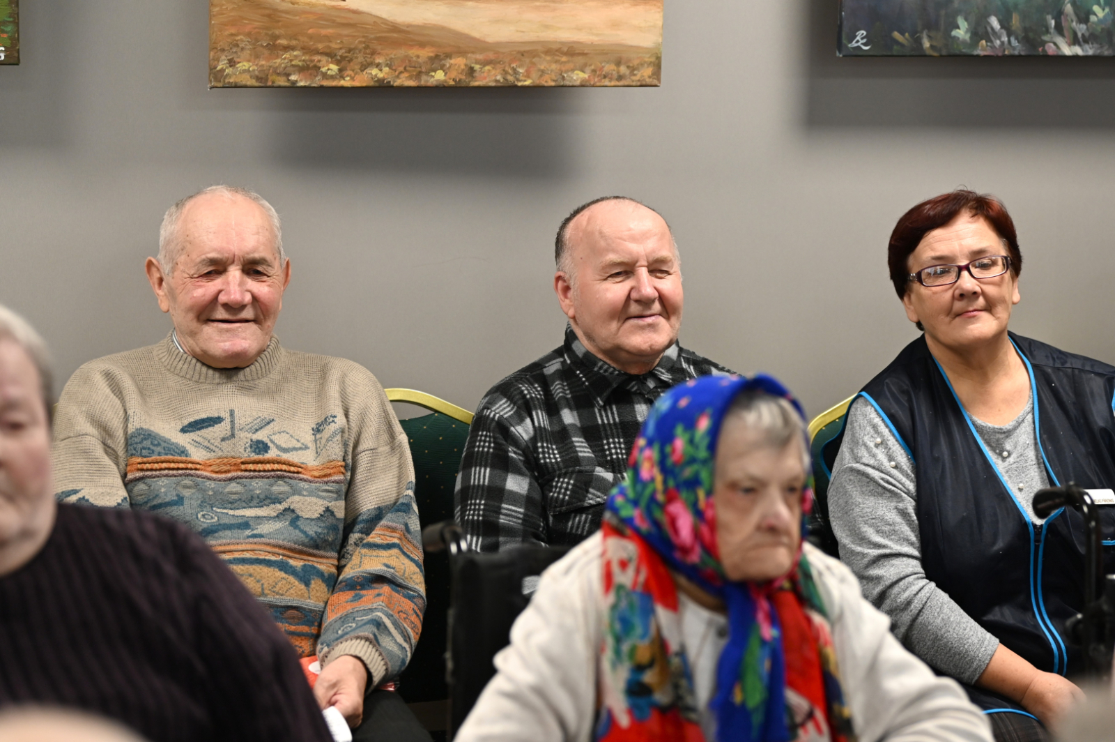 Sociālās aprūpes centrā “Vārkava” sirsnīgā gaisotnē tika atzīmēta Starptautiskā senioru diena