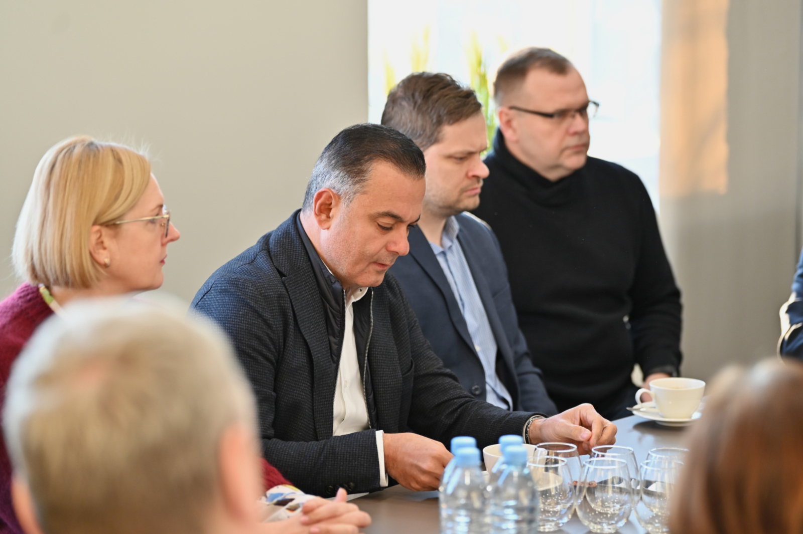 Veselības ministrs darba vizītē apmeklē Preiļu novadu