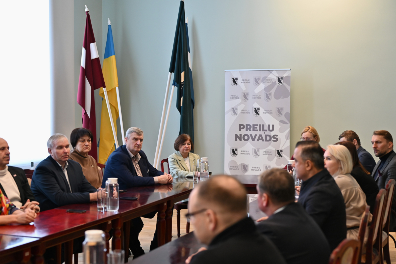 Veselības ministrs darba vizītē apmeklē Preiļu novadu